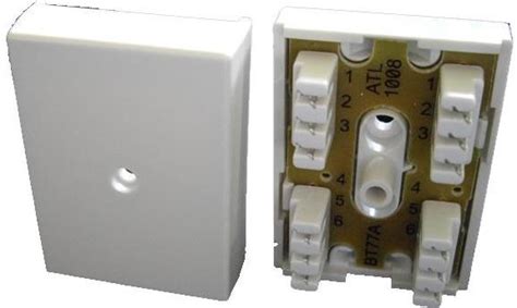 bt77a junction box|6 way Junction Box Block IDC Terminal BT77A .